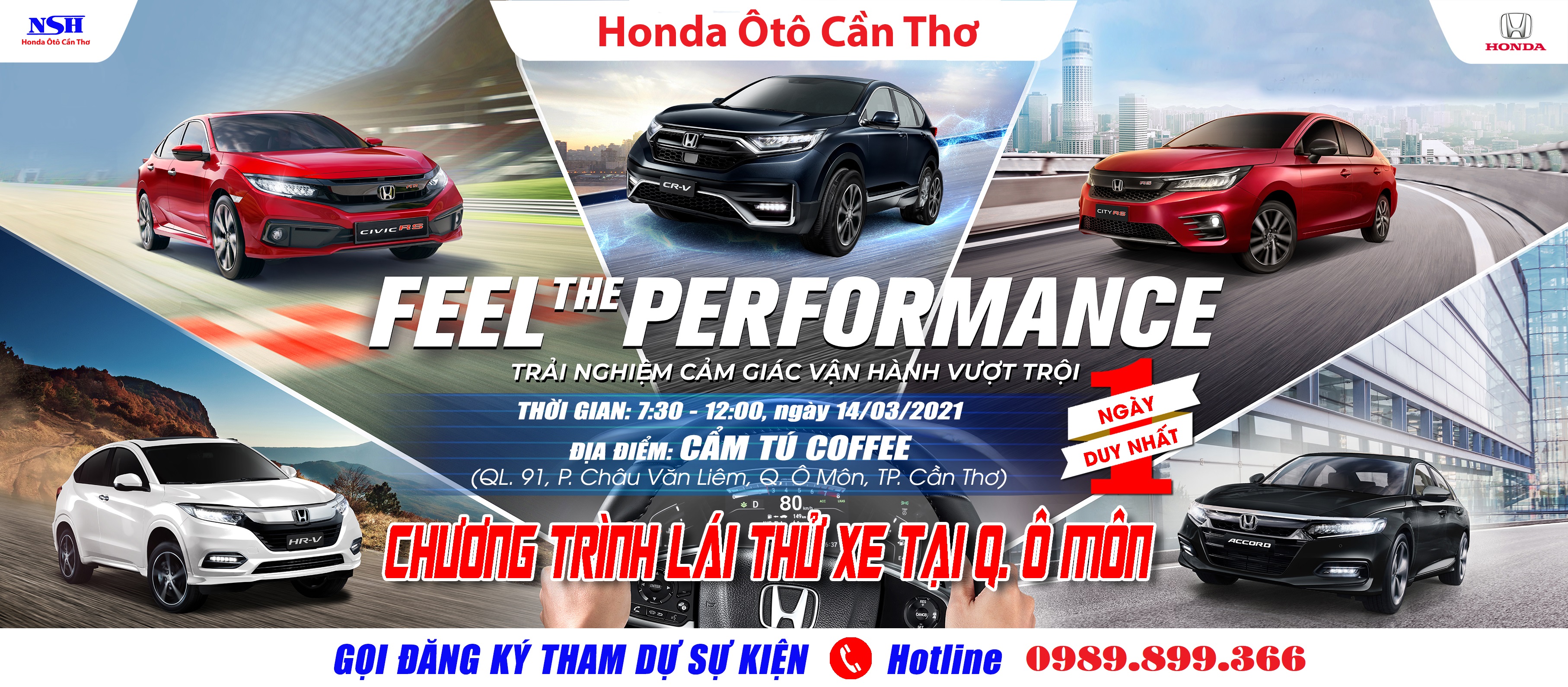 CHƯƠNG TRÌNH LÁI THỬ XE VÀ CẢM NHẬN XE TẠI Ô MÔN