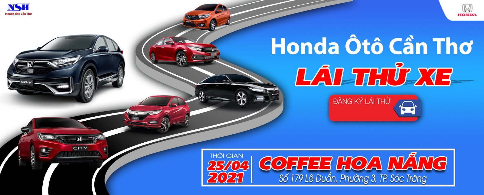 CHƯƠNG TRÌNH LÁI THỬ XE TẠI TP. SÓC TRĂNG - TỈNH SÓC TRĂNG