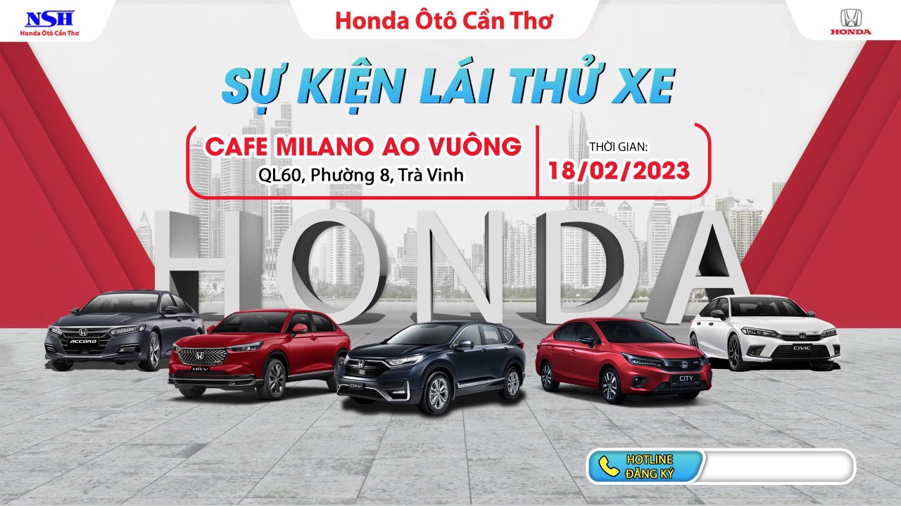 CHƯƠNG TRÌNH LÁI THỬ XE TẠI TP. TRÀ VINH