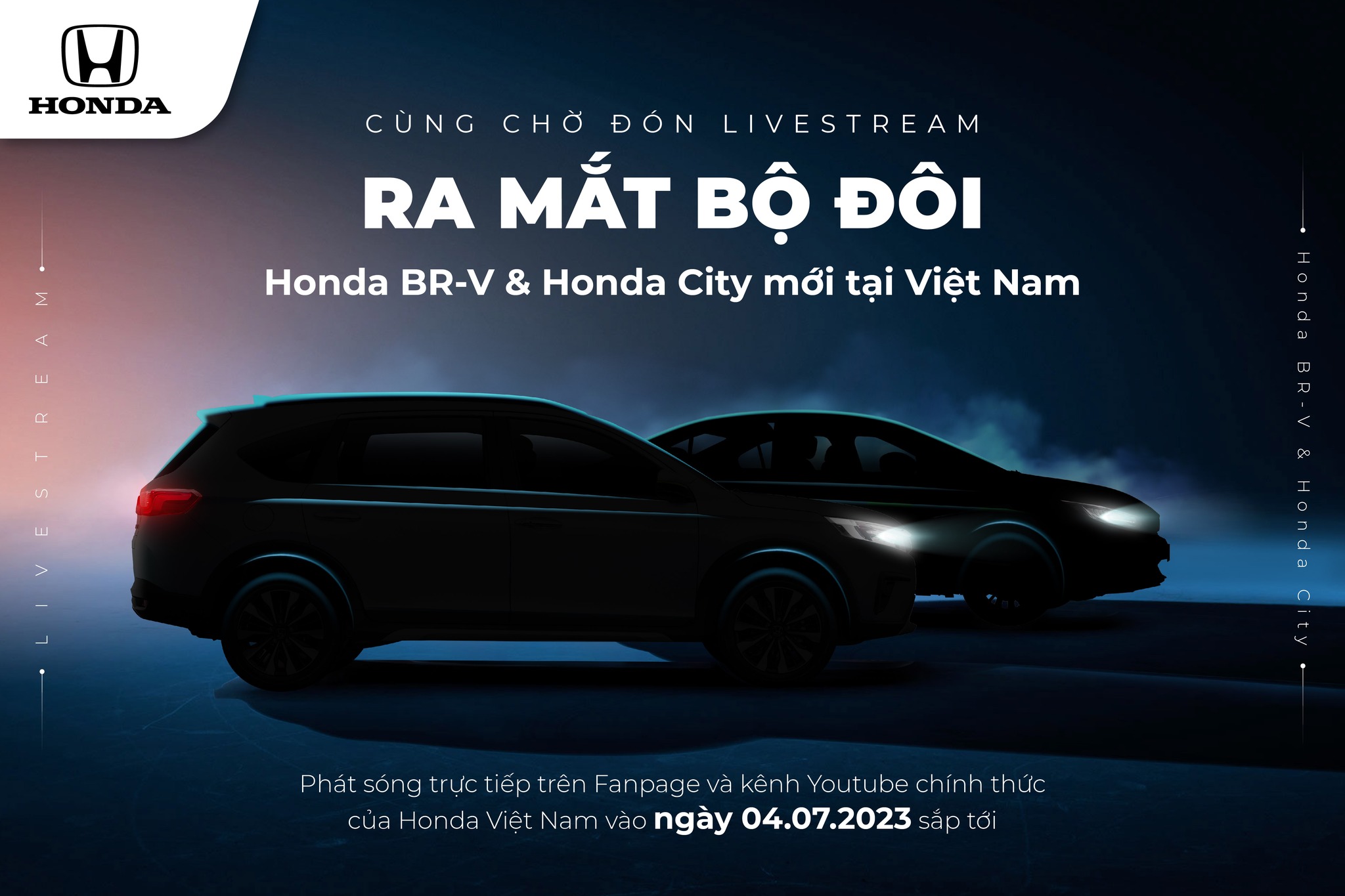 CÙNG CHỜ ĐÓN BỘ ĐÔI HÒNDA BR-V VÀ HONDA CITY